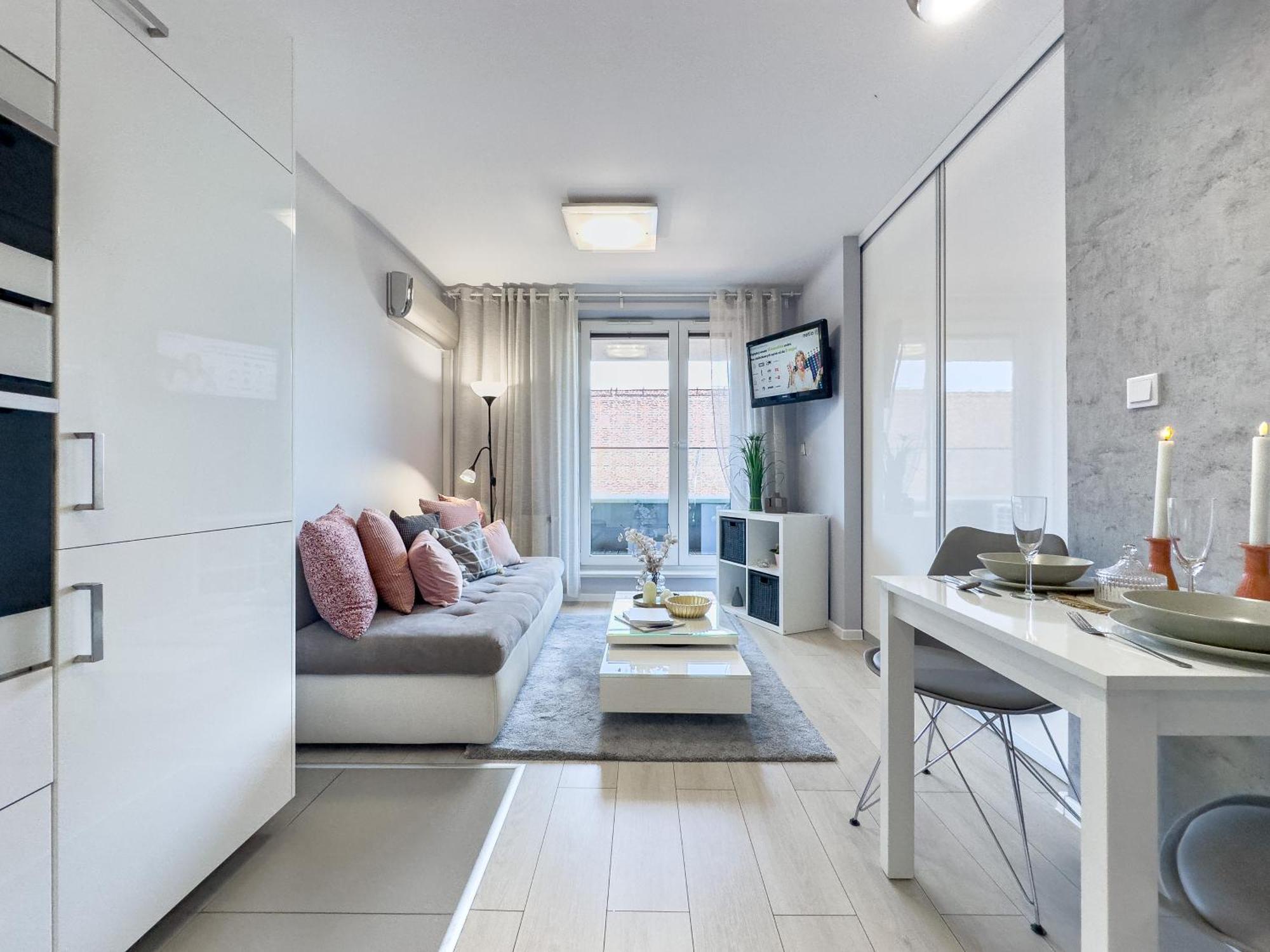 קרקוב Nadwislanska Przystan Apartament Z Widokiem Na Wisle מראה חיצוני תמונה